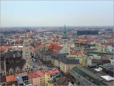 Blick auf Muenchen