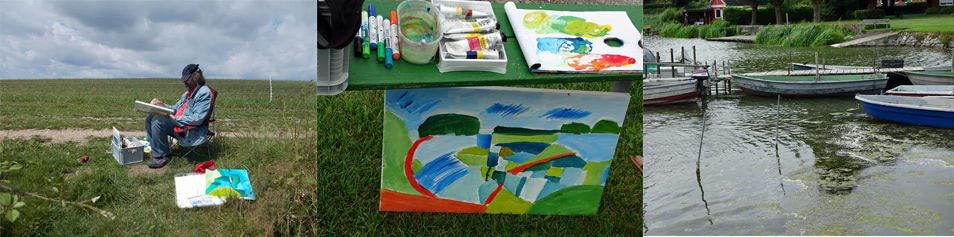 Römhild Malerei Landschaft