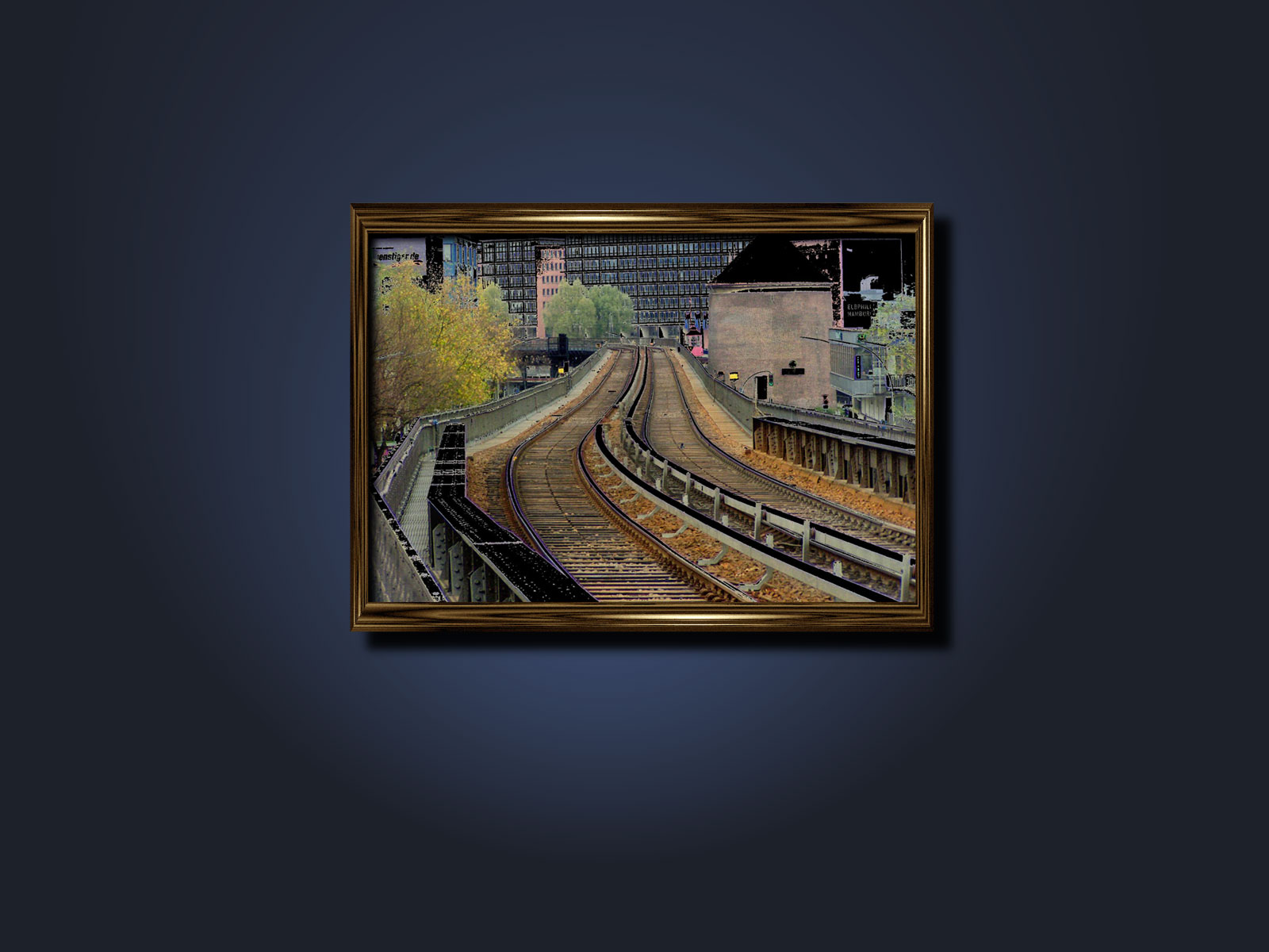 Hamburger Hochbahn, Framing, digitale Arbeit